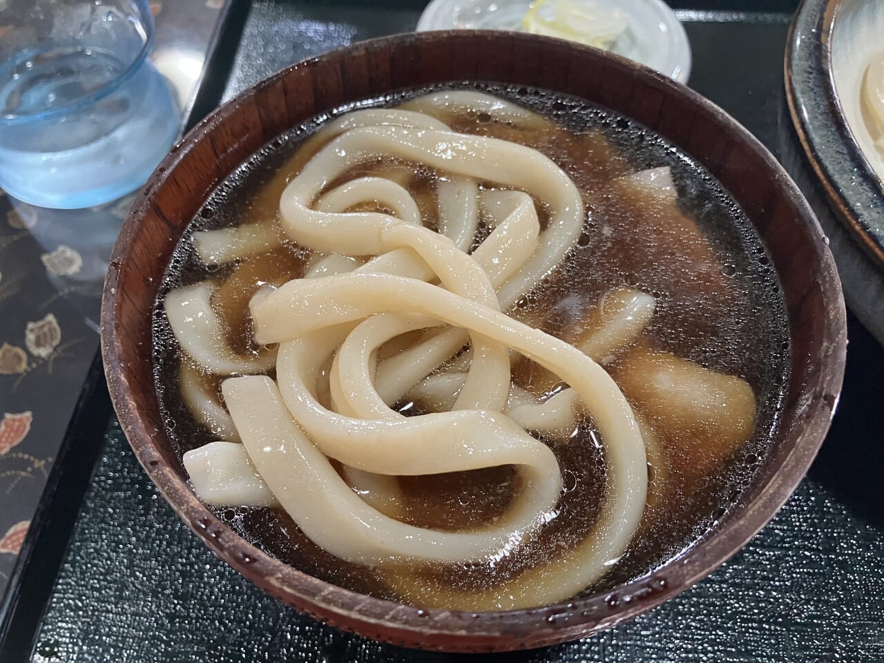 手打 ここらの田舎うどん なんかんの肉汁うどん