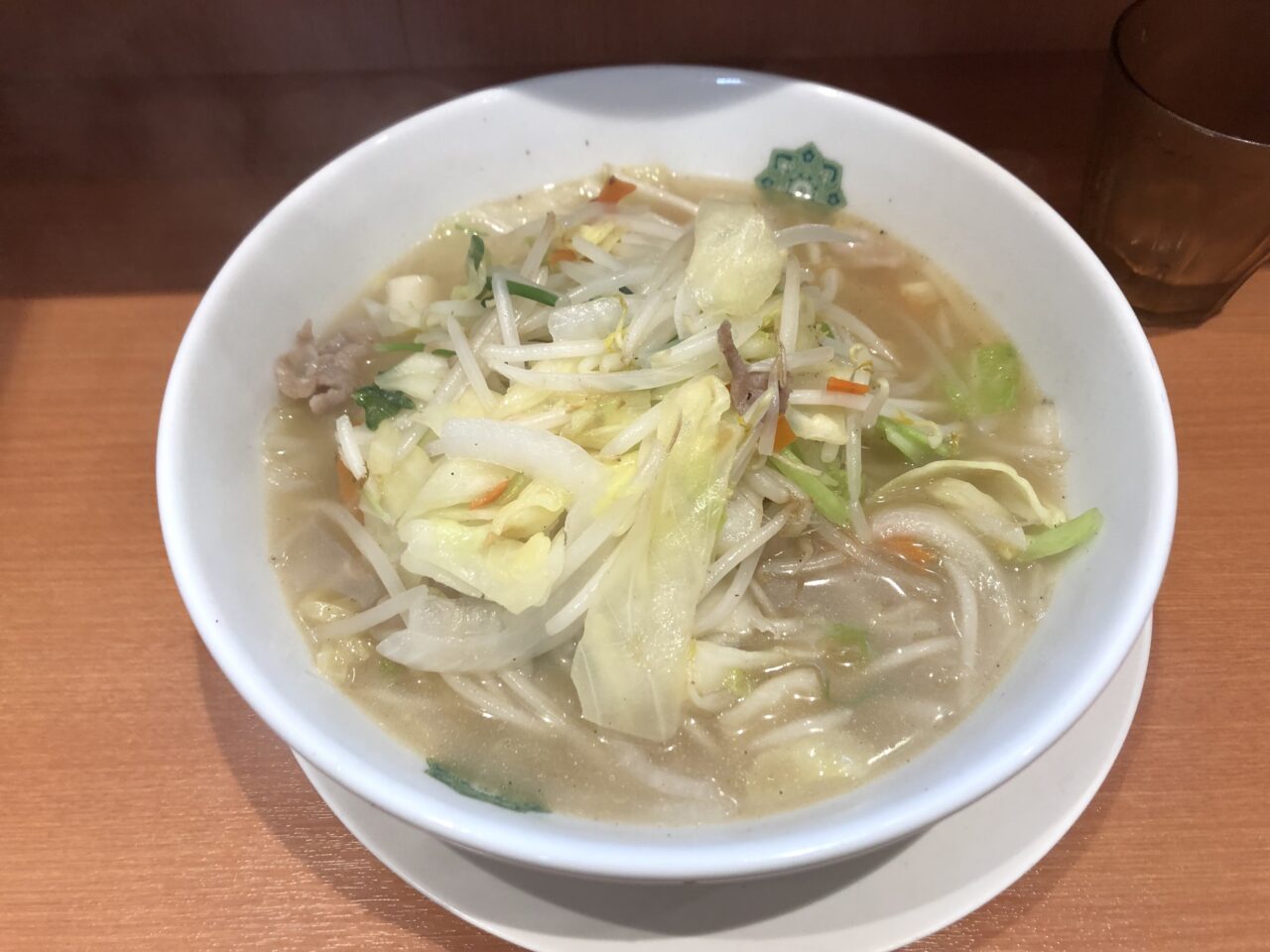 日高屋の野菜たっぷりタンメン