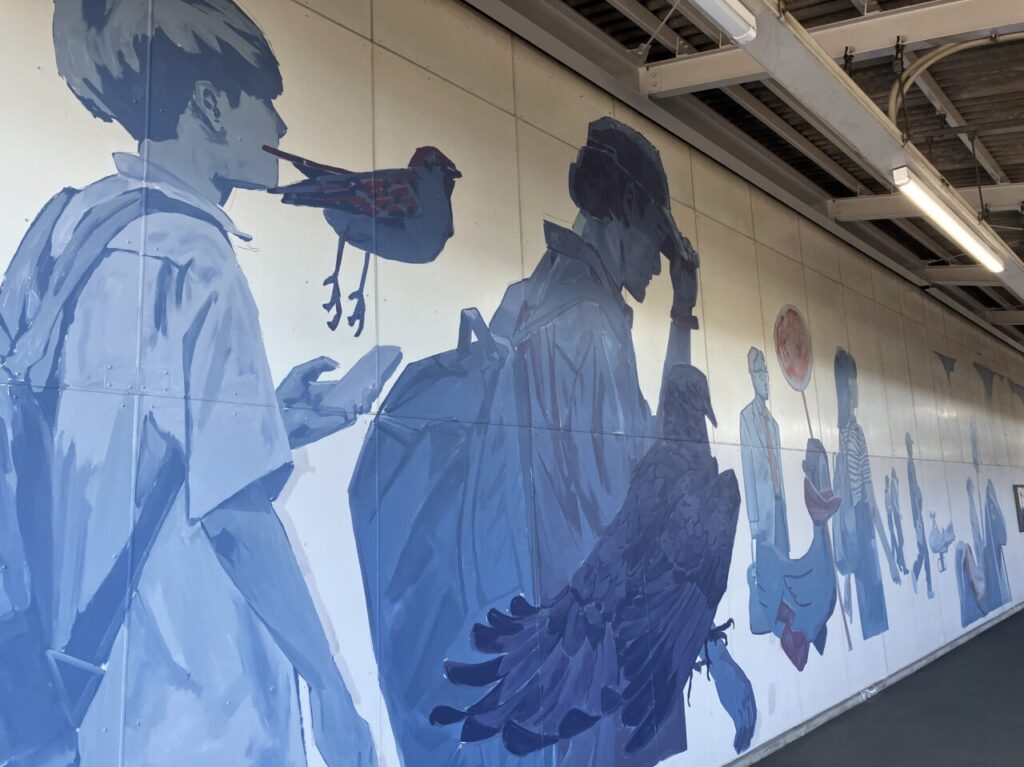 武蔵藤沢駅の駅×アートプロジェクト