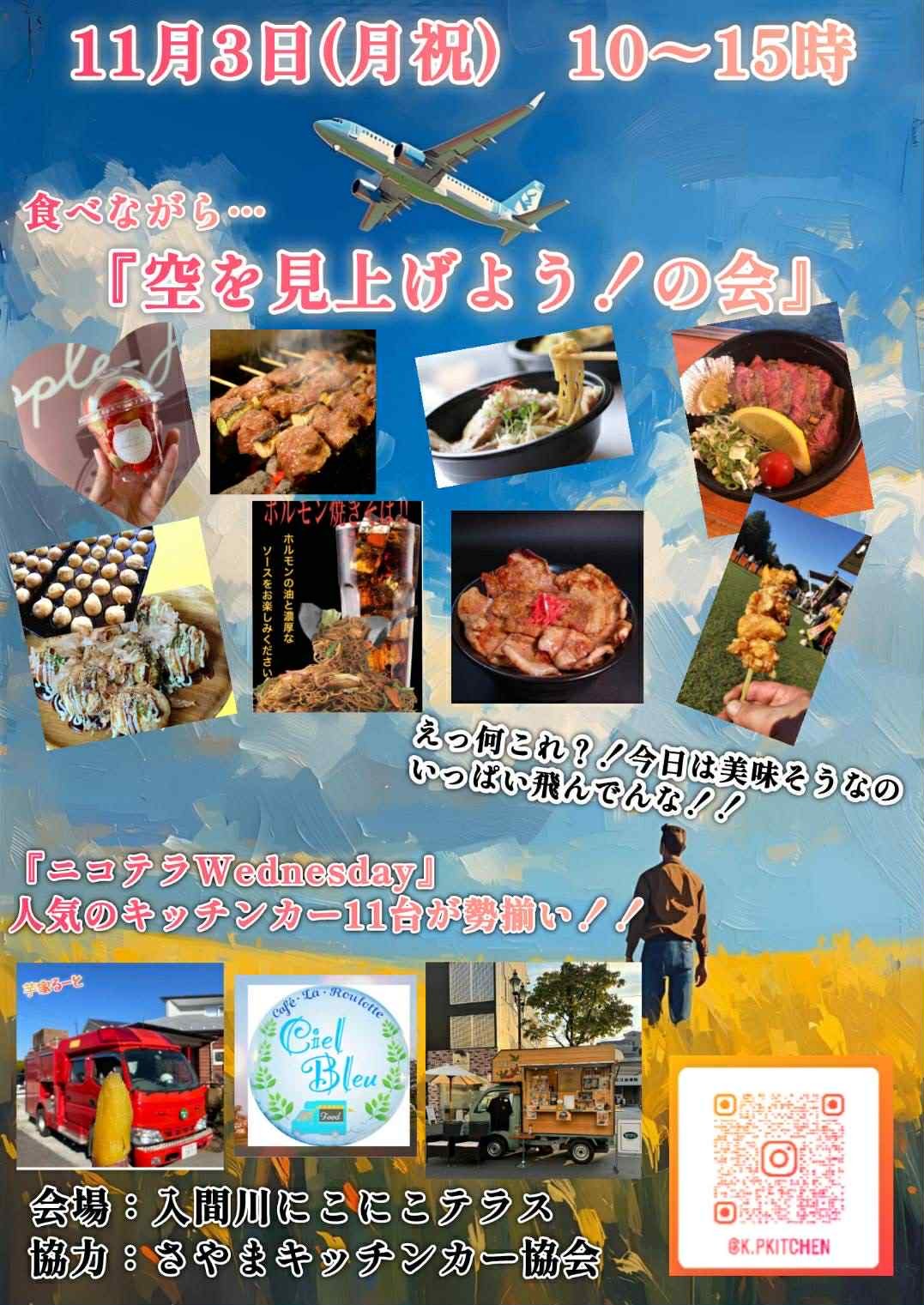 ニコテラ航空祭「空を見上げよう！の会」